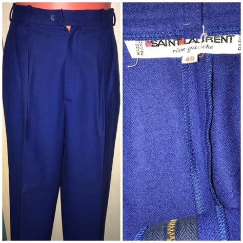 yves saint laurent trousers